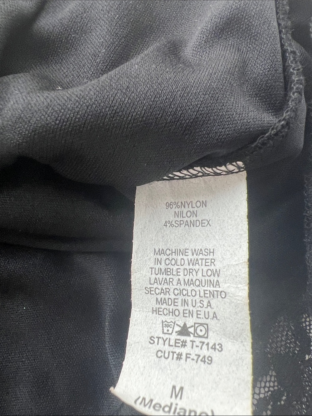 Forever 21 Black Lace Hook-and-Eye Closure Cami XS - Picture 11 of 12